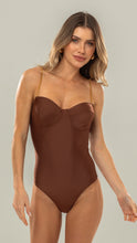Corsage One Piece |Swimwear Bathers | Capuccino Glow