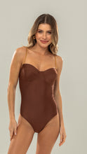 Corsage One Piece |Swimwear Bathers | Capuccino Glow