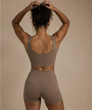 Scrunchie Top | Activewear | Mocha