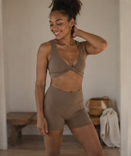 Scrunchie Top | Activewear | Mocha