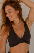 Scrunchie Top | Activewear | Espresso