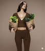Ballet Wrap Top| Activewear | Espresso | Brazil Born Australia