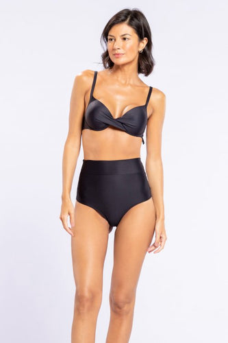 Slim Hot Pant | Swimwear Bikini Bottom | Black