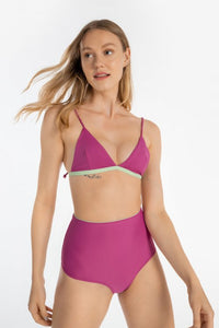 Ecoside Triangle Bikini Top | Swimwear | Pink