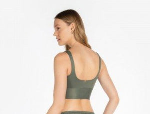 Wellness Cropped Top | Activewear | Sage Green