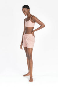 Wellness Lounge Bermuda | Activewear | Blush Pink Colour