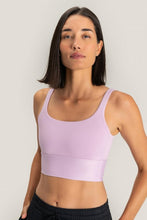 Wellness Cropped Top | Sports Bra| Lilac