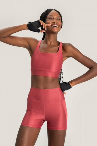 Allure Cropped Top | Activewear | Magenta
