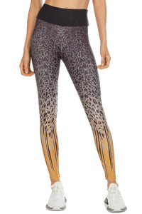 Beach Jaguar Leggings | Activewear | Exclusive Animal Print