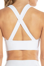 Halter Prospect Cropped Top White