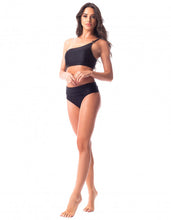 Maya 1Shoulder Bikini Top | Swimwear | Black