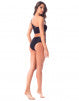 Maya 1Shoulder Bikini Top | Swimwear | Black