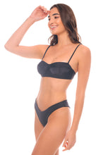 Corsage Bikini Top | Swimwear | Black