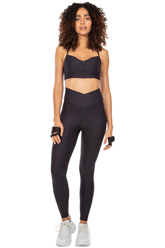 Cover Wrap Leggings | Activewear | Black