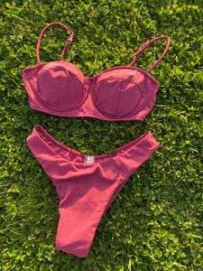 Corsage Bikini Bottom | Swimwear | Orchid | Brazil Born Australia